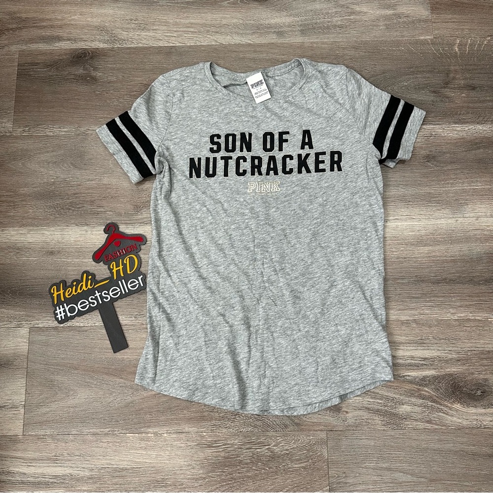 PINK Victoria's Secret Gray Son Of A Nutcracker